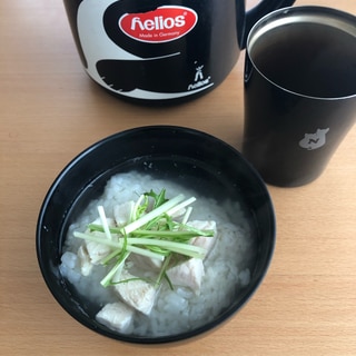 鶏出汁で作ったお茶漬け